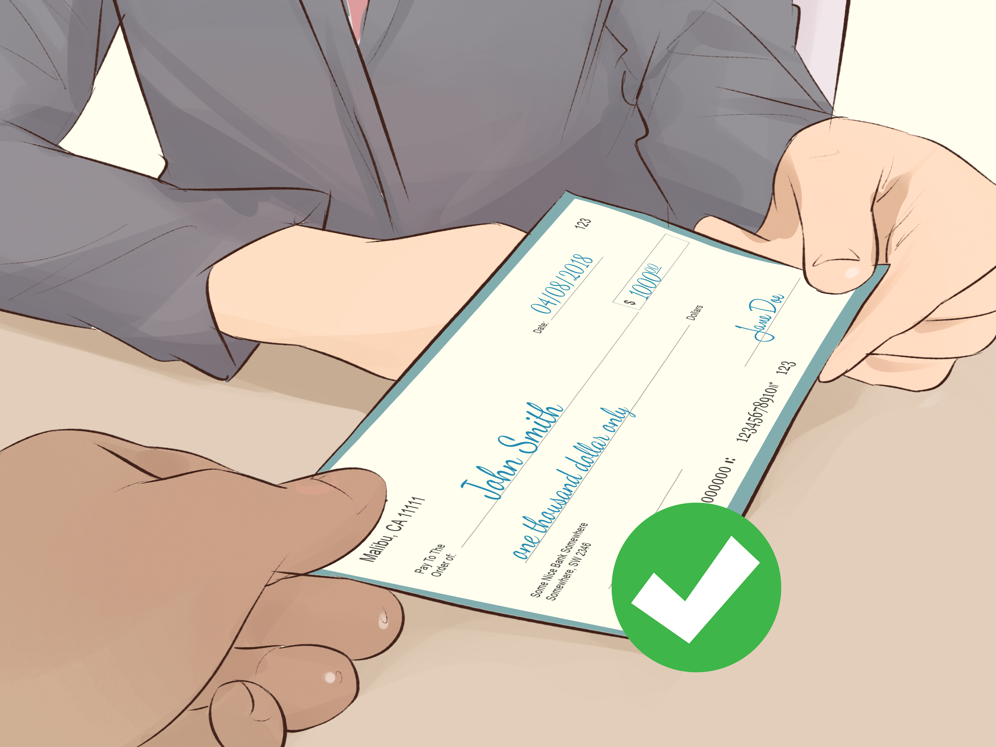 What Is Endorse A Cheque Means