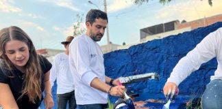 Voluntarios y vecinos mejoran imagen de Parque El Mezquite