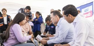 Arranca Gobernador jornadas «Aquí Contigo» en tu Empresa