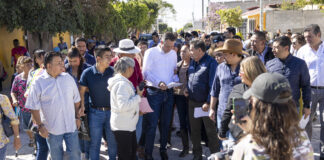 Entrega Mauricio Kuri obras de rehabilitación urbana por 8.5 mdp en la colonia Villas de Santiago