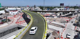 Aperturan puente superior de Paseo 5 de Febrero en sentido a Tlacote