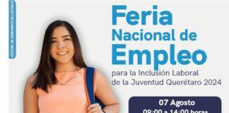 Más de mil vacantes en Feria de Empleo para la Inclusión Laboral de la Juventud Querétaro