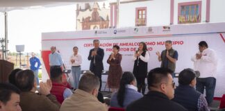 Recibe Amealco certificación como Municipio Promotor de la Salud