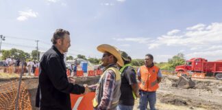Arranca Gobernador construcción del Paso Superior Vehicular en Ezequiel Montes