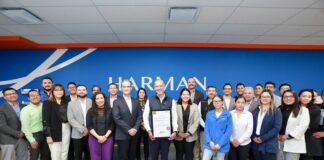 Marco Del Prete reconoce a HARMAN por su agenda ambiental