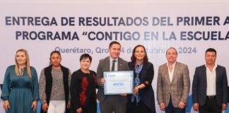 Sociedad civil reconoce programa educativo “Contigo en la Escuela”