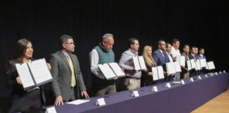 Municipios firman convenio de coordinación para la regulación de establecimientos con venta de alcohol