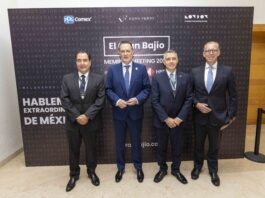 Participan Mauricio Kuri y Marco del Prete en el Gran Bajío Members Meeting 2024.