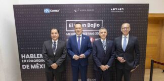 Participan Mauricio Kuri y Marco del Prete en el Gran Bajío Members Meeting 2024.