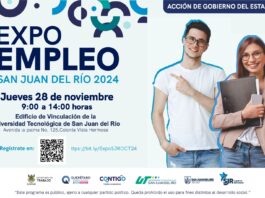 Avísale a tu familia y amigos que habrá oferta de más de 700 vacantes en la Expo Empleo San Juan del Río