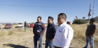 Anuncia Jairo Morales ampliación eléctrica en La Trasquilla