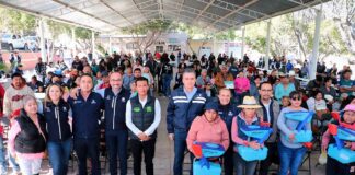 Entrega CEA filtros potabilizadores en Tolimán