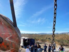 Vocal de la CEA supervisa perforación de pozo en Tolimán