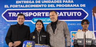 Atestigua Mauricio Kuri el fortalecimiento del programa de Transporte Gratuito en El Marqués