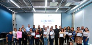 Entrega Marco Del Prete certificados de PASE y PROFORE