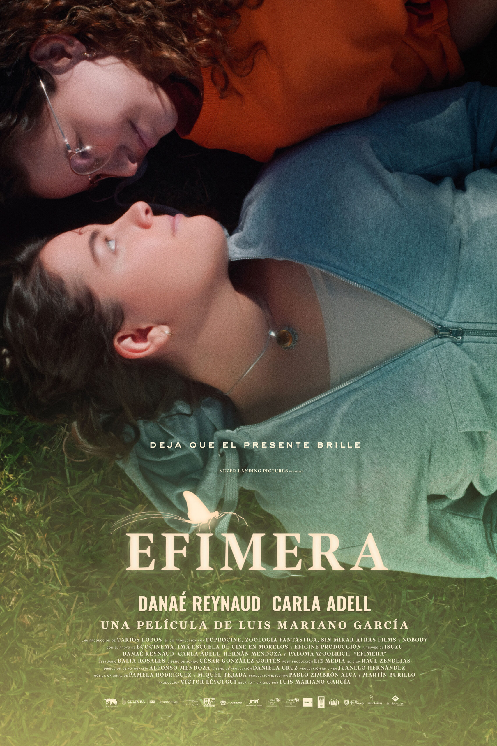 Este 6 de febrero llegará a salas de cine EFÍMERA la ópera prima del director Luis Mariano García protagonizada por Danae Reynaud y Carla Adell