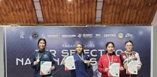 Buscan esgrimistas queretanos pase a Panamericanos Junior 2025