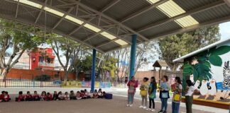 Promueven docentes valores democráticos, el arte y sana convivencia entre alumnos de preescolar