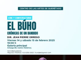 Invita SECULT a la proyección del largometraje El Búho. Crónicas de un bandido en el CEART