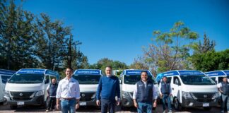 Entrega Mauricio Kuri nuevas unidades de Transporte Escolar