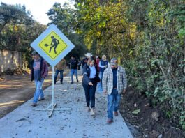 Autoridades estatales supervisan obra vial en Neblinas