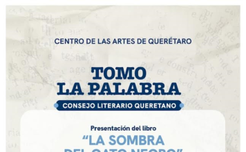 Se presenta en el CEART el libro La sombra del gato negro, como parte de la cartelera ciudadana Tomo la Palabra