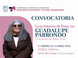 Impartirá Guadalupe Parrondo curso intensivo de piano en la UAQ