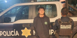 En Santa Rosa Jáuregui, durante recorridos, masculino fue detenido en posesión de sustancias tóxicas