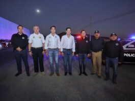 Alcaldes metropolitanos supervisan operativos de seguridad.