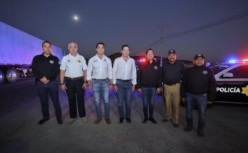 Alcaldes metropolitanos supervisan operativos de seguridad.