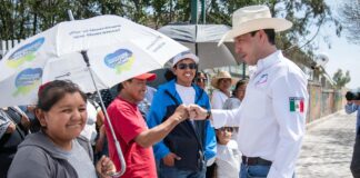 Rodrigo Monsalvo refuerza compromiso ambiental con la entrega de planta tratadora de agua en San Rafael