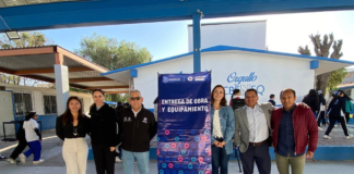 El Instituto de Infraestructura Física Educativa del Estado de Querétaro entrega mejoramiento en la primaria general Anexa a la Normal del Estado