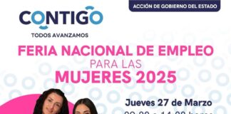 La secretaria del Trabajo Anuncia Feria de empleo para Mujeres con más de mil vacantes
