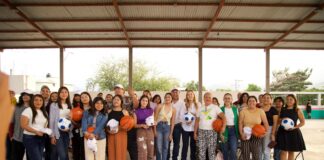 La Secretaria de la Juventud fortalece el deporte con entrega de material en Jalpan