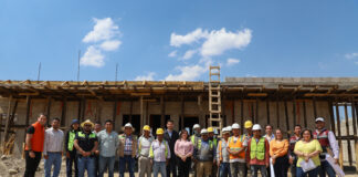 Construcción del plantel Bachilleres UAQ al 60%, en Tequisquiapan