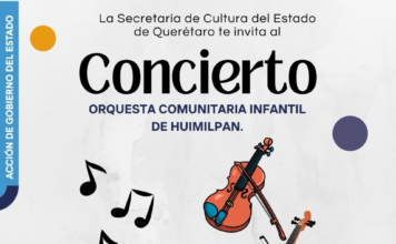 Ofrecen concierto orquestas infantiles en Humilpan