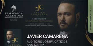 Celebra en Querétaro 20 años de trayectoria artística el tenor Javier Camarena