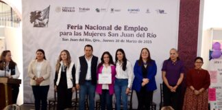 Acerca la Secretaría del Trabajo empleo formal a las mujeres en San Juan del Río
