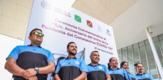 Reconocen autoridades al personal médico por su labor durante la pandemia por COVID-19