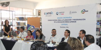 Se realiza la primera Sesión Ordinaria del Consejo Estatal para la Planeación y Programación de la Educación Media Superior