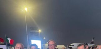 Acude Rodrigo Monsalvo a la inauguración de la Feria Aeroespacial de México