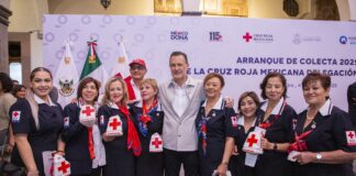 Encabeza Mauricio Kuri Colecta Anual 2025 de la Cruz Roja