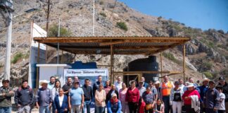 Entrega Gobernador el Sistema Independiente de Agua La Blanca-Maconí