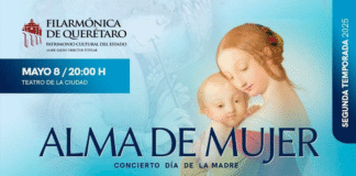 Invita la Orquesta Filarmónica del Estado de Querétaro a sus conciertos de los días 8 y 15 de mayo en el Teatro de la Ciudad