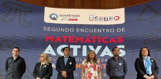Realiza USEBEQ encuentro estatal de matemáticas activas en secundarias