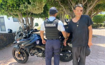 Hombre detenido por delitos contra la salud en la colonia Cimatario