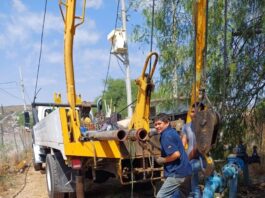 Realiza la Comisión Estatal de Aguas acciones ante abatimiento de pozo en Colón