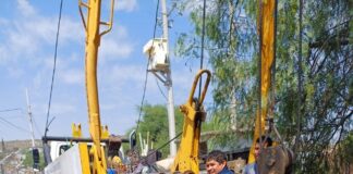 Realiza la Comisión Estatal de Aguas acciones ante abatimiento de pozo en Colón