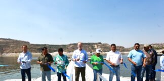 Entrega Marco Del Prete muelle en Tzibanzá