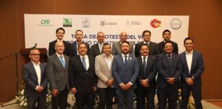 Titular de la Secretaría de Desarrollo Urbano y Obras Públicas toma protesta al nuevo consejo directivo del Colegio de Ingenieros Mecánicos, Eléctricos y Profesionales Afines